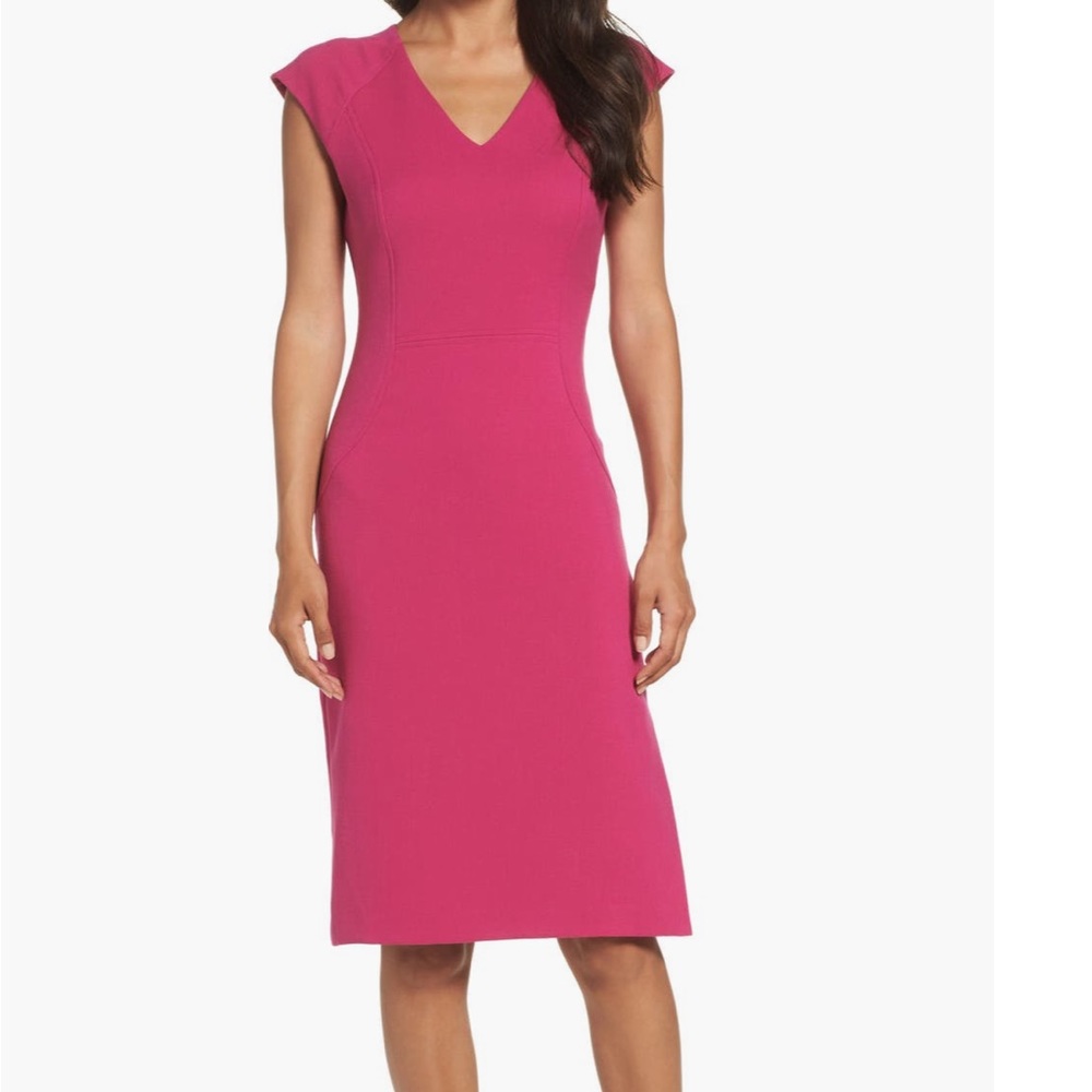 Vince Camuto Pink Body-Con Dress, Size 4